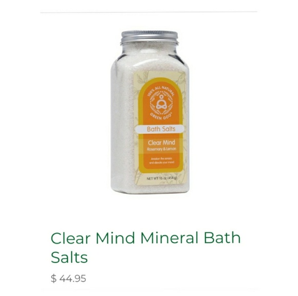Green Goo Clear Mind Bath Salts - Picture 1 of 5